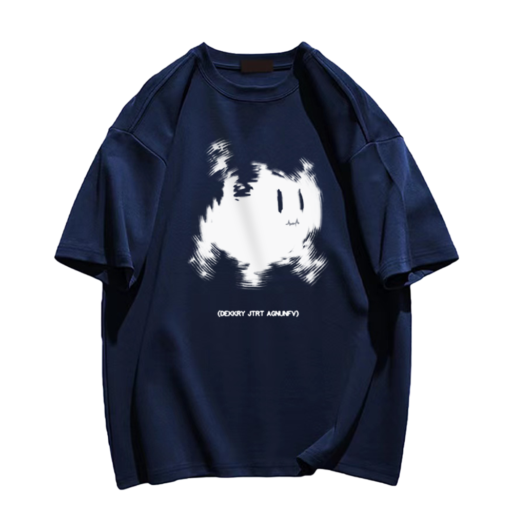 Grumpy Kitty Print T-shirt