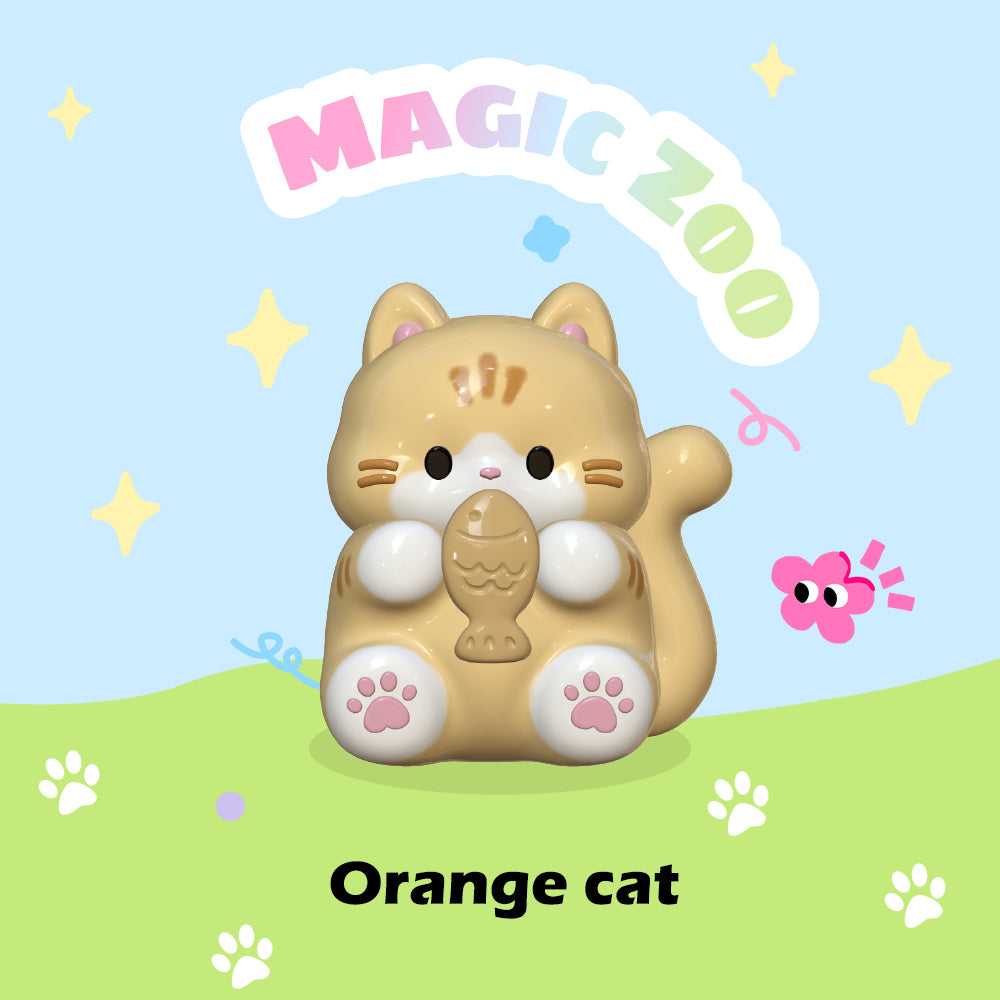 RuaRuaRainbow Cat Mystery Box Squeezing Toy