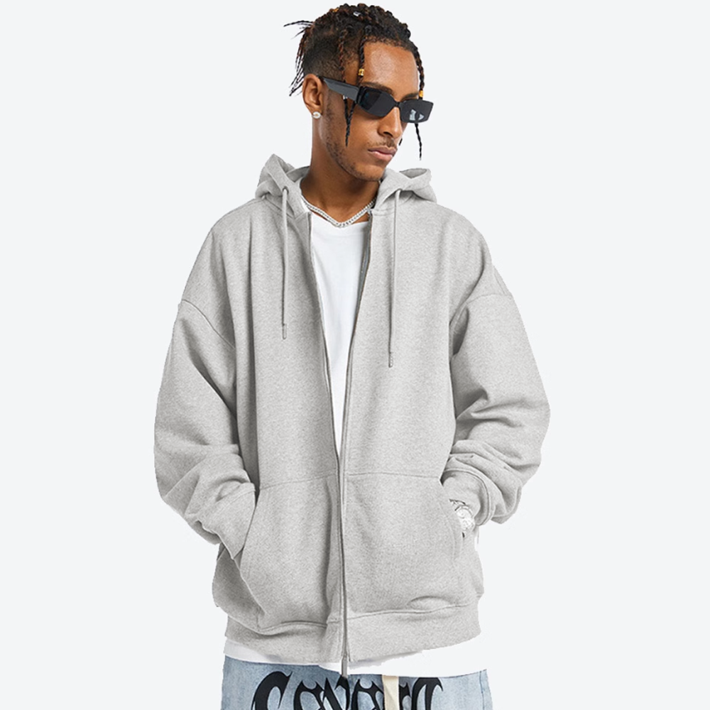 Premium Zipper Organic Hoodies