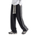 Retro Side Braided Drawstring Sweatpants