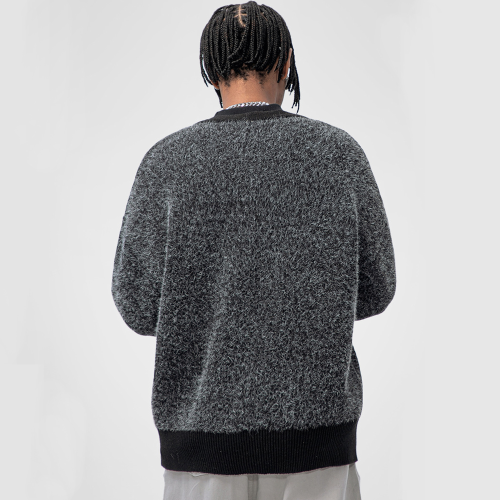 Lazy Letter Knit Cardigan