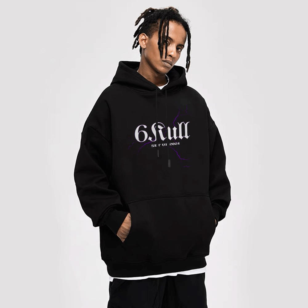 6Kull Cross Skull Ceremony Hoodie