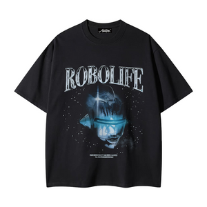 Hip Hop Robot Head T-shirt