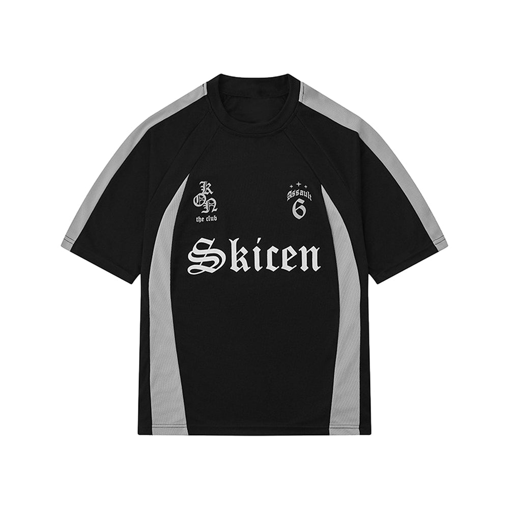 Evokyn Creative Gothic Font Jersey T-Shirt