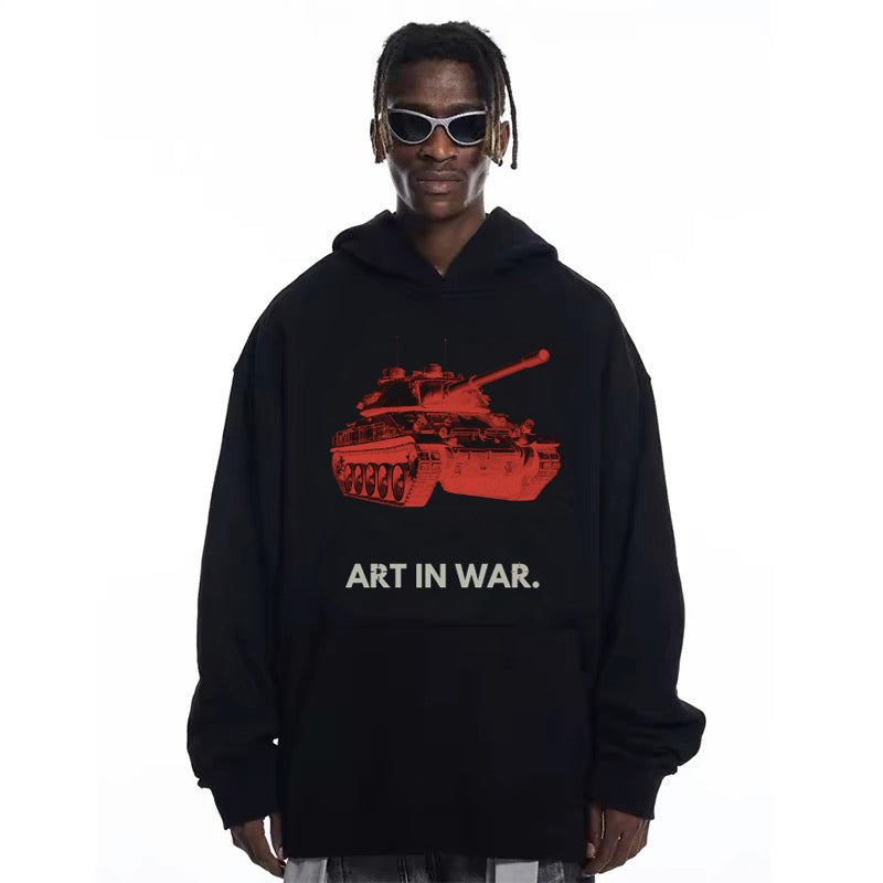 Art In War Tank Hoodie