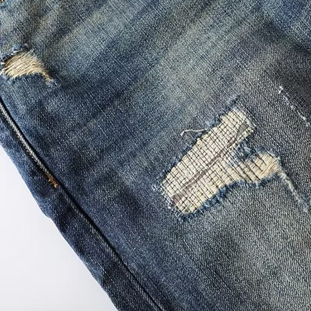 High Street Vintage Ripped Jeans