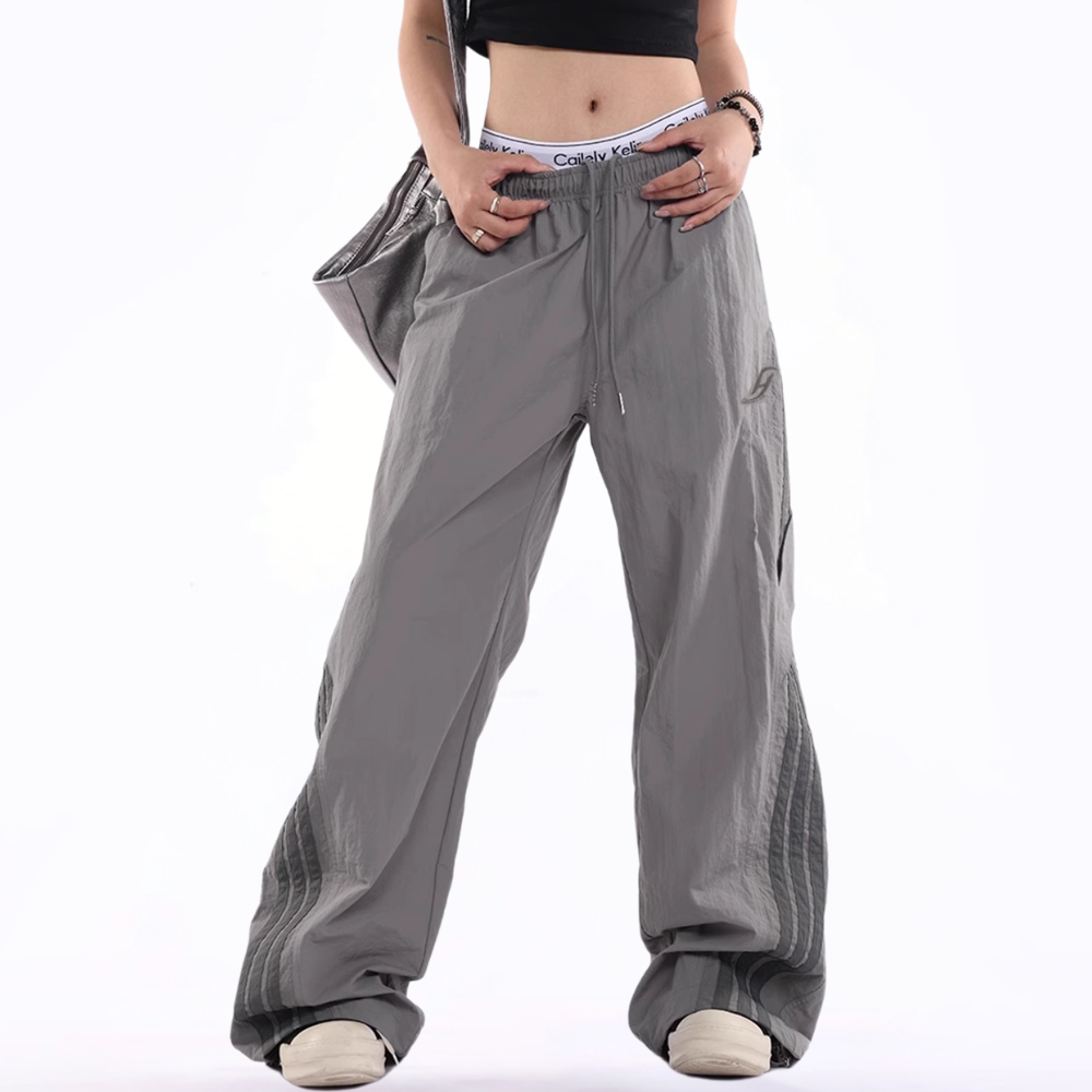 Side Stripe Tie Quick-Drying Sweatpants