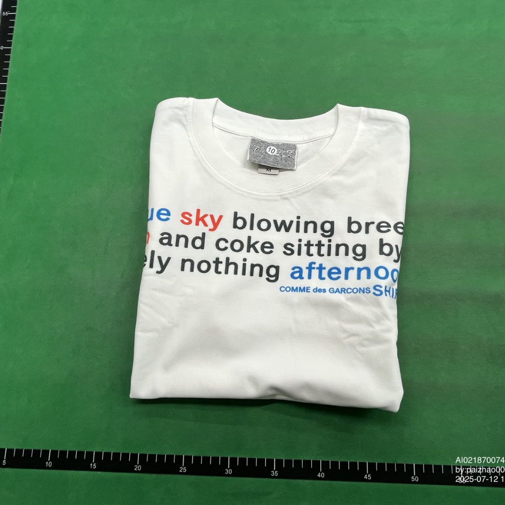 Unseen Echoes “Blue Blue Sky” 100% Cotton Tee