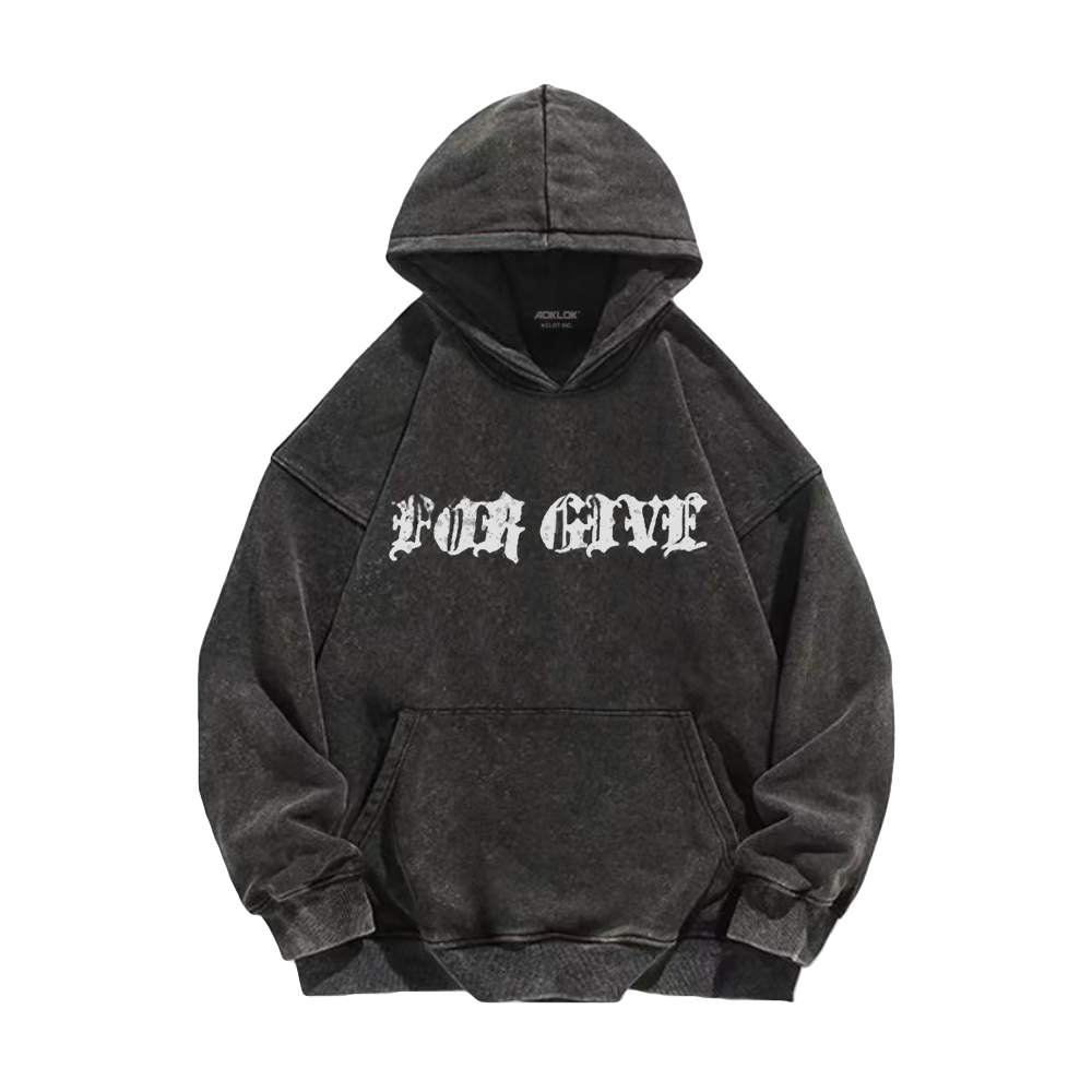 High Street Angel Rose Washed Hoodie