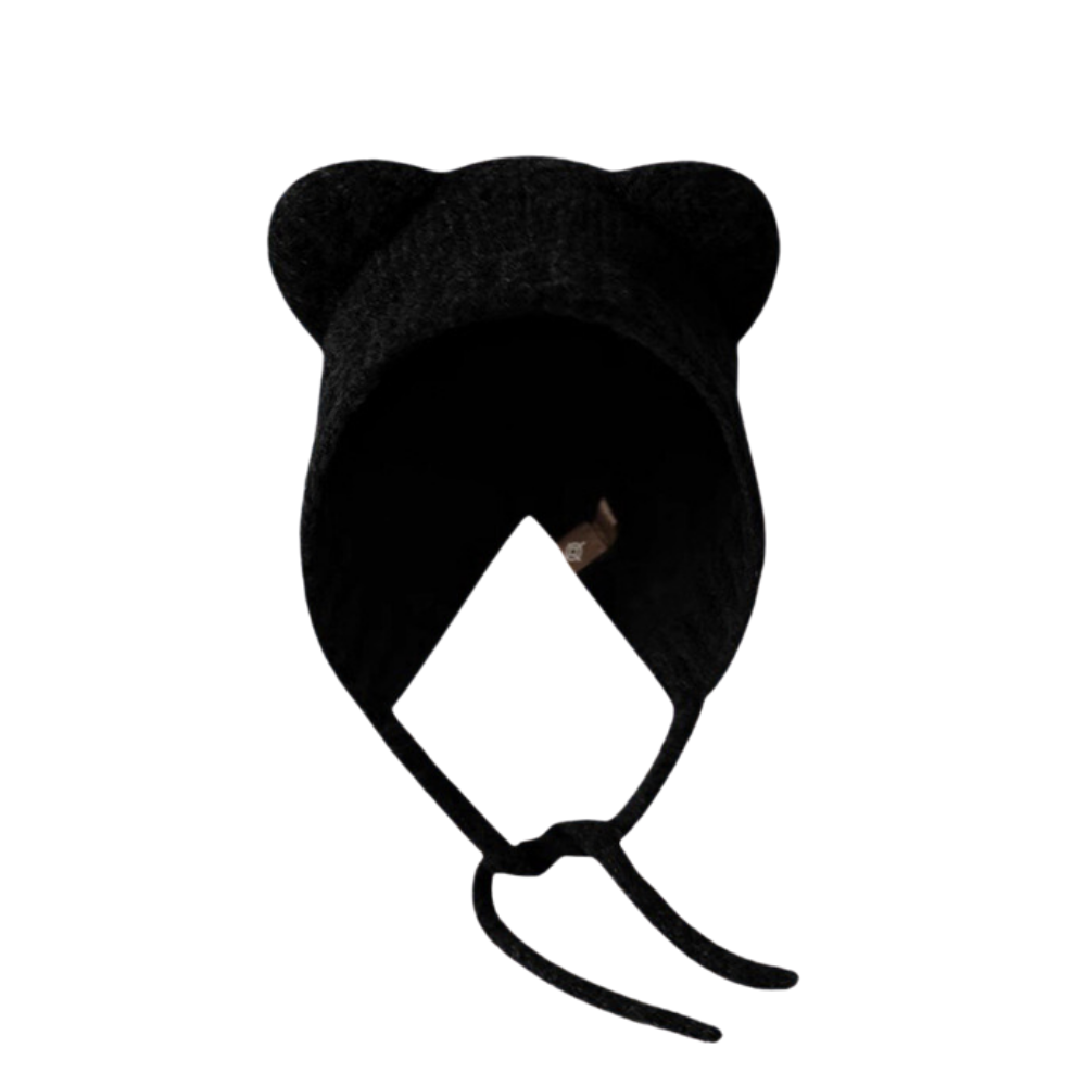 Cute Bear Knitted Hat