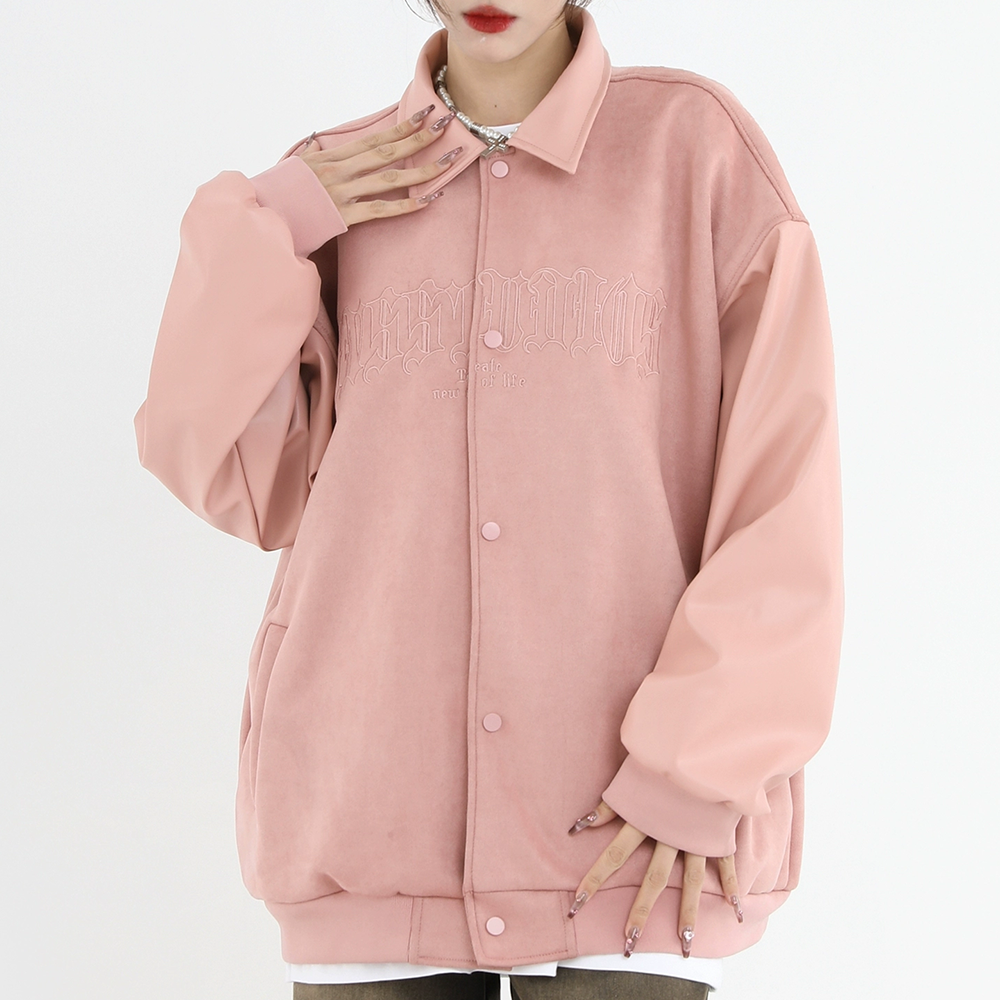 Vintage Suede Embroidery Jacket