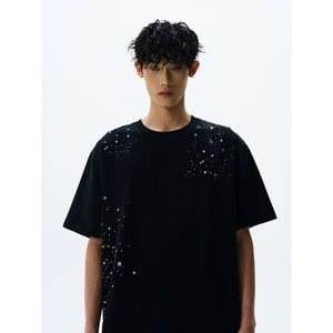 🔥LoopStone Star Galaxy Design Sparkle Tees