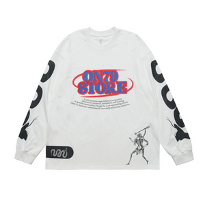 Street Trendy Brand Letter Sweatshirt