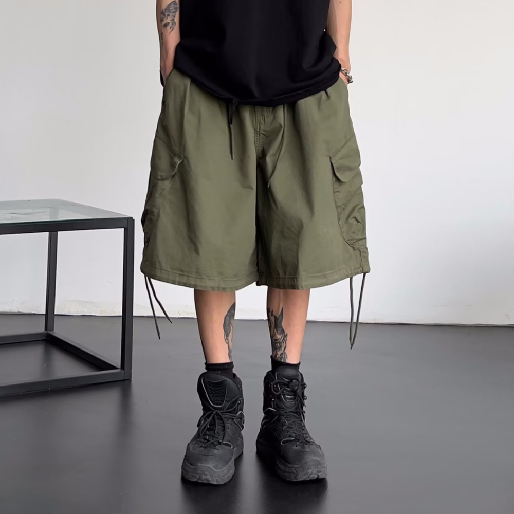 Japanese Loose Cargo Shorts