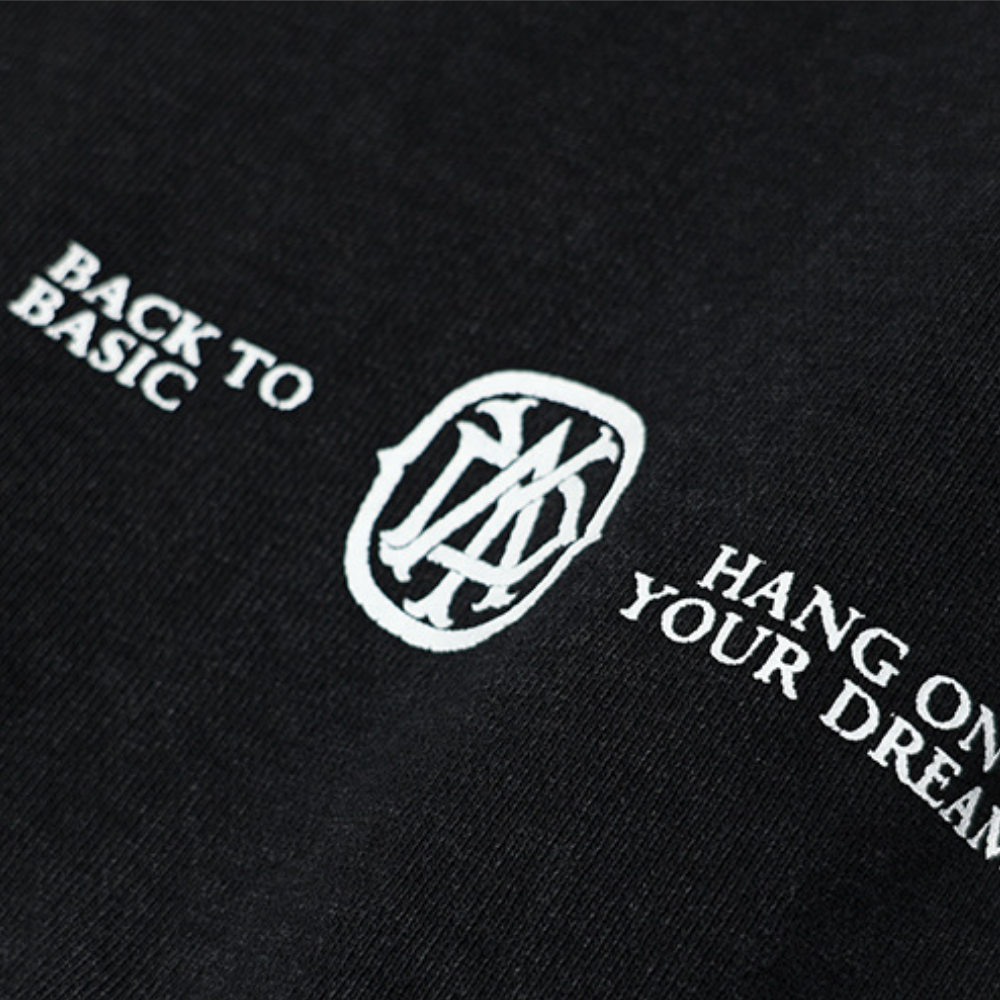 High Street Washed Letter Sweatshirt