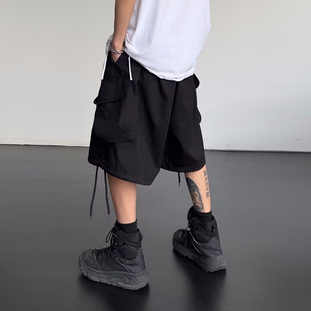Japanese Loose Cargo Shorts