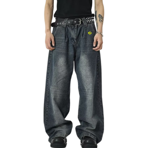 DF Street Wash Oversized Loose Jeans