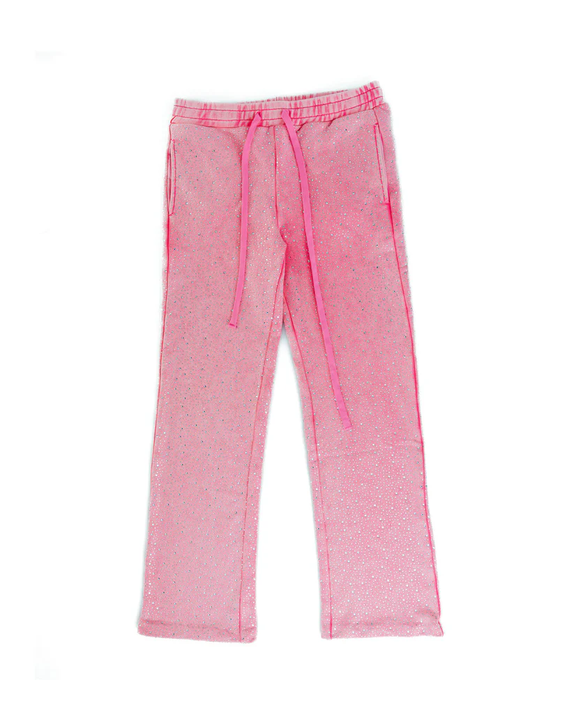 LoopStone Luxury® Hell-Level Hand Made Dimond Sweatpants