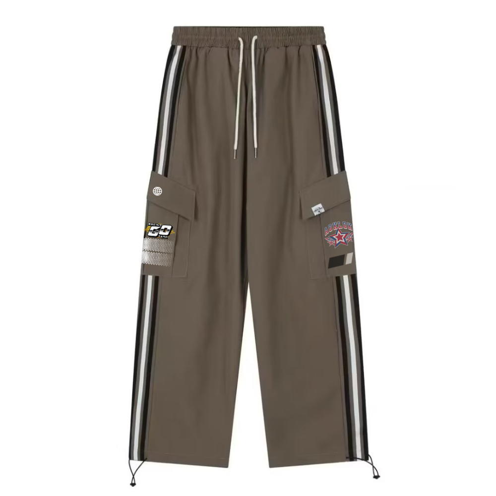 Harajuku Pocket Drawstring Sweatpants