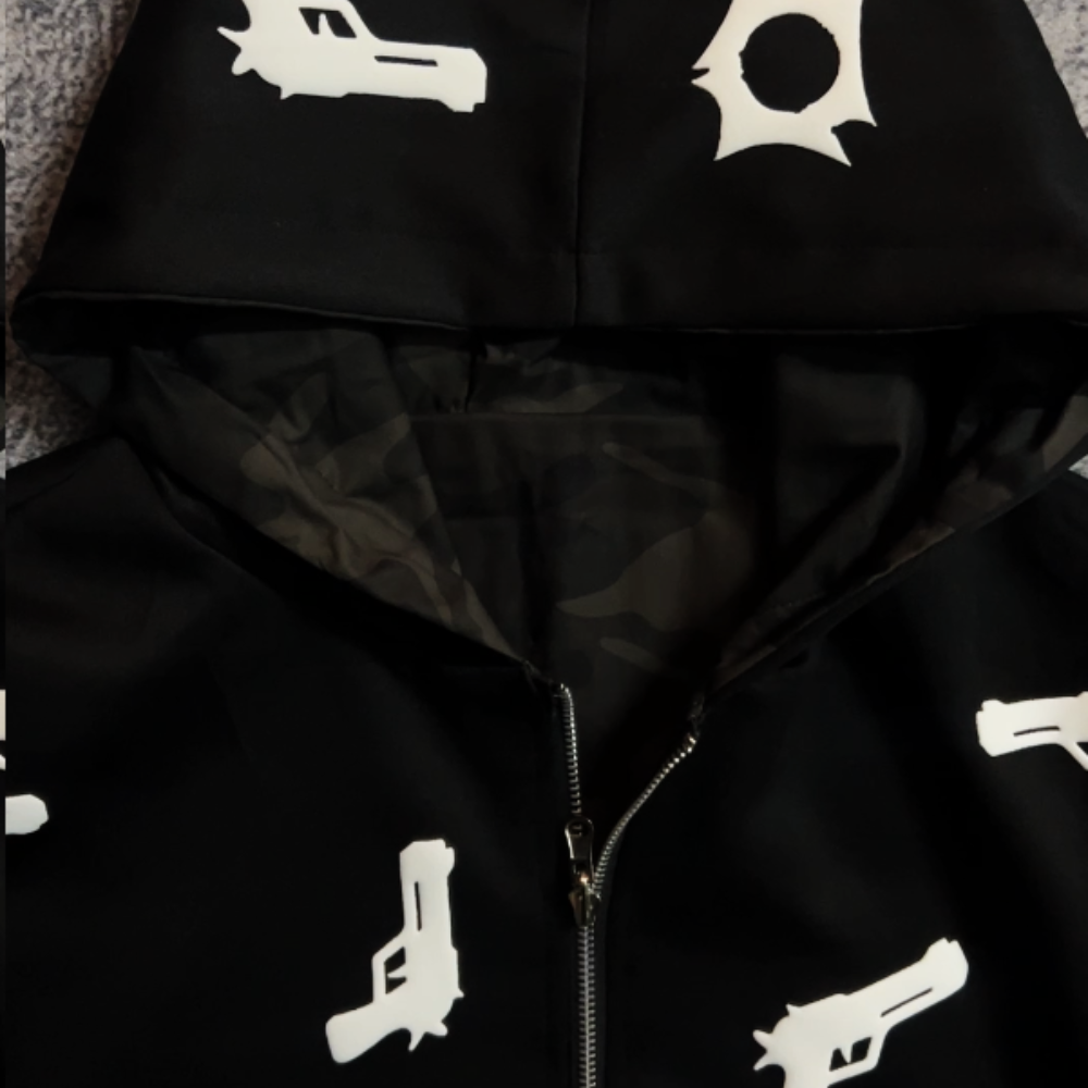 Art In War Double-Sided Hoodie