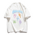 Casual Colorful Butterfly T-shirt