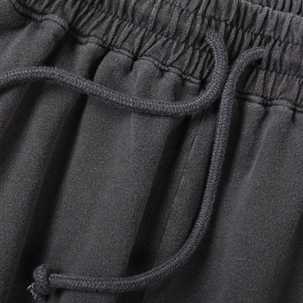 Casual Solid Color Embroidered Shorts