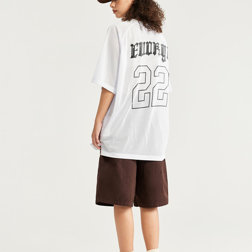 Evokyn 22 Jersey Mesh Print Tee