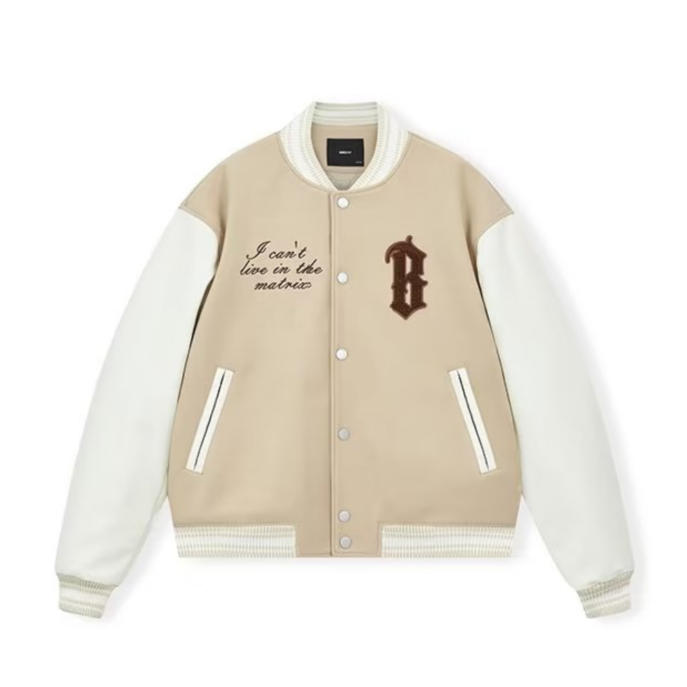American Terry Embroidered Bomber Jacket