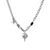 Street Black Gem Star Necklace