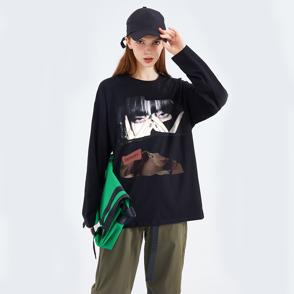 Japanese Girl Print Sweatshirt