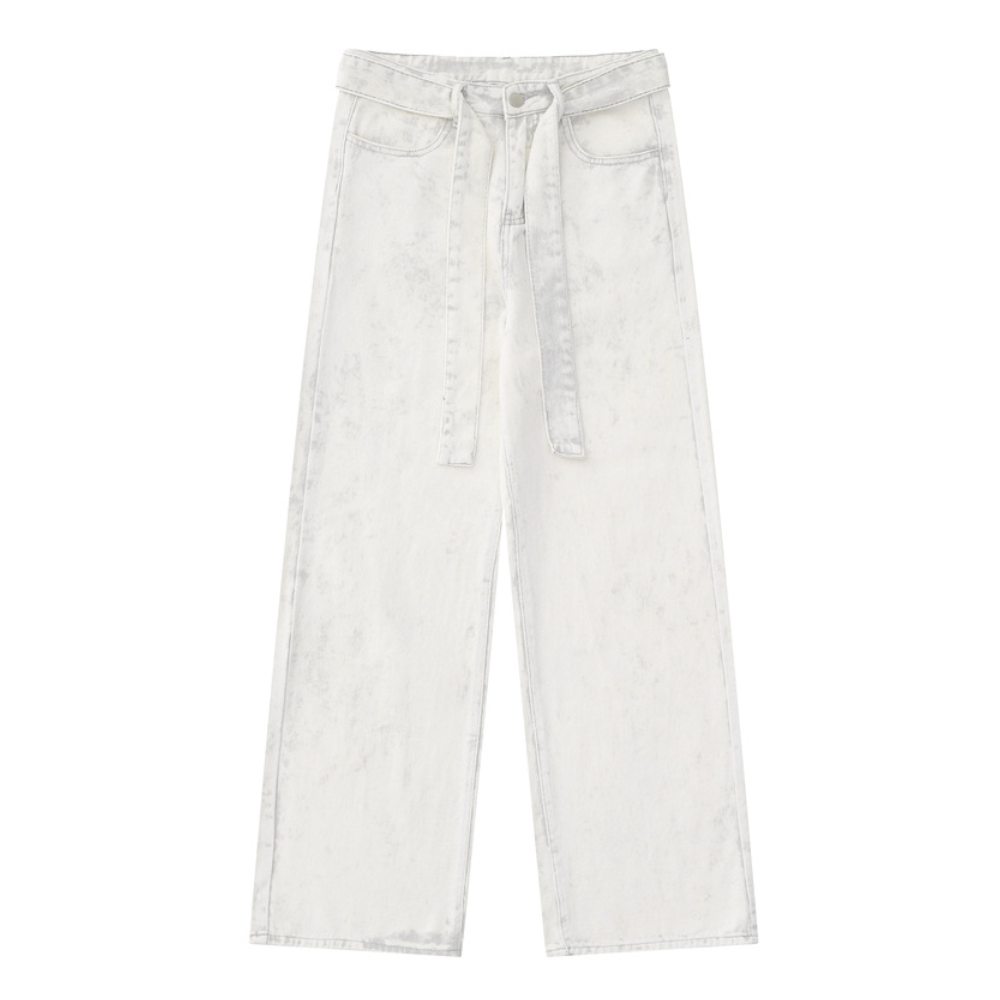 High Street Tie Dye Washed Baggy Jeans