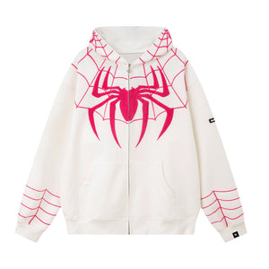 🔥High Street Spider Jacquard Hoodie