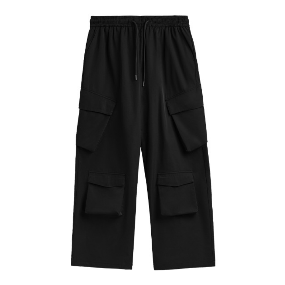 Relaxed Multi-pocket Cargo Pants