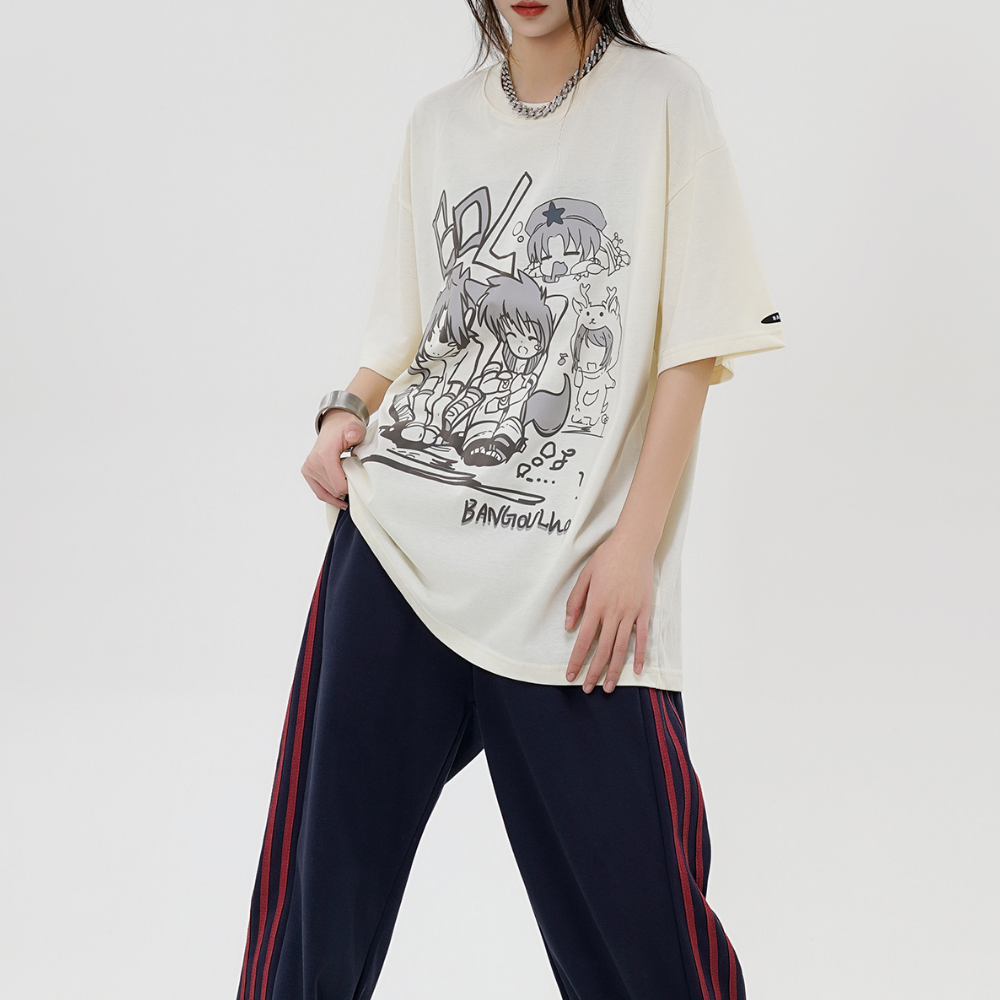 Japanese Cute Kids Printed T-shirt
