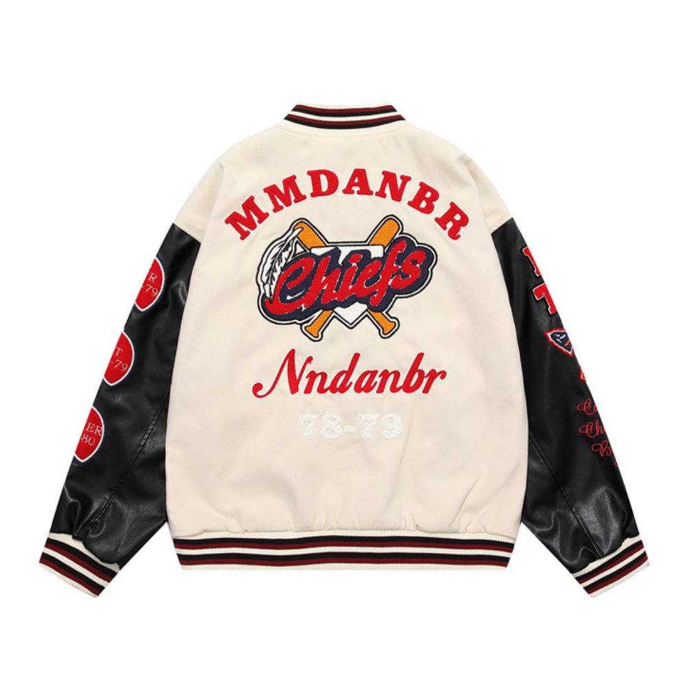 American Preppy Jacquard Jacket