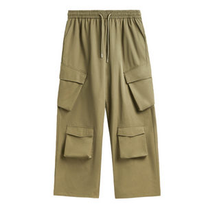 Relaxed Multi-pocket Cargo Pants