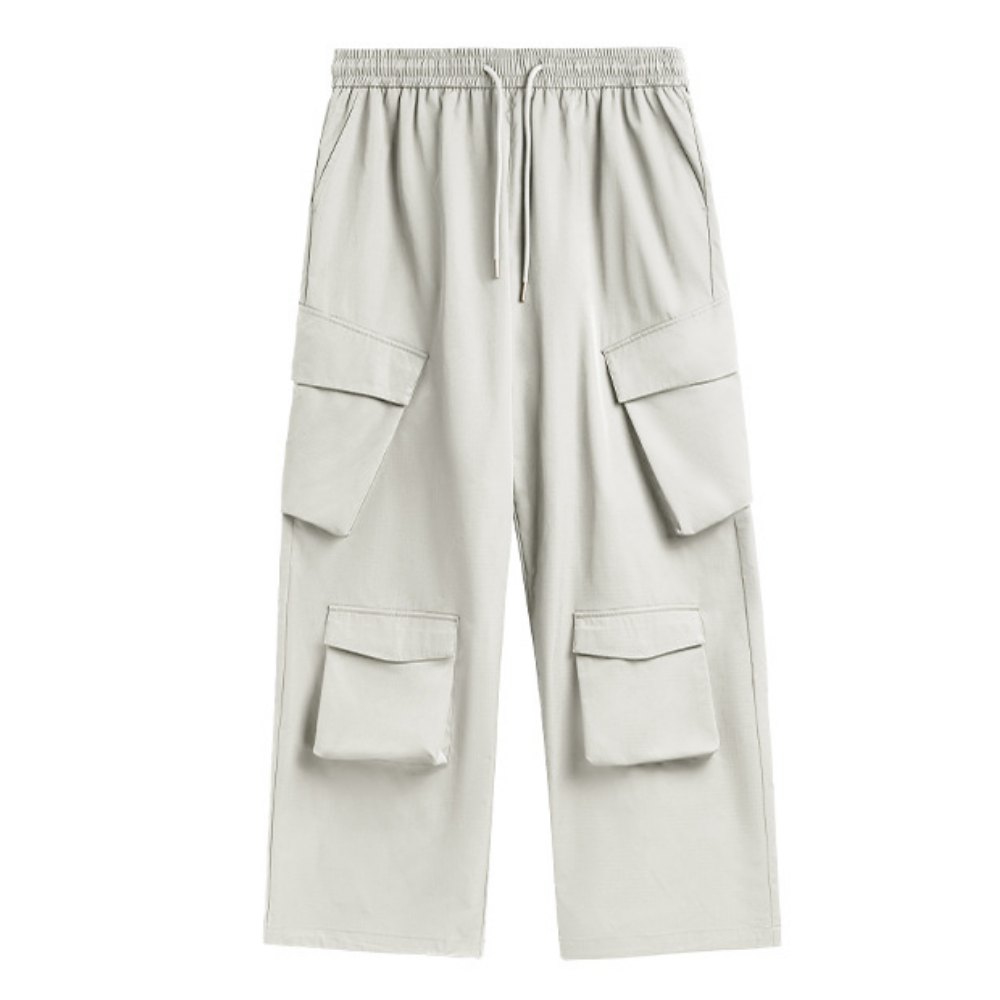 Relaxed Multi-pocket Cargo Pants