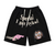 Cute Pistol Clown Foam Print Shorts