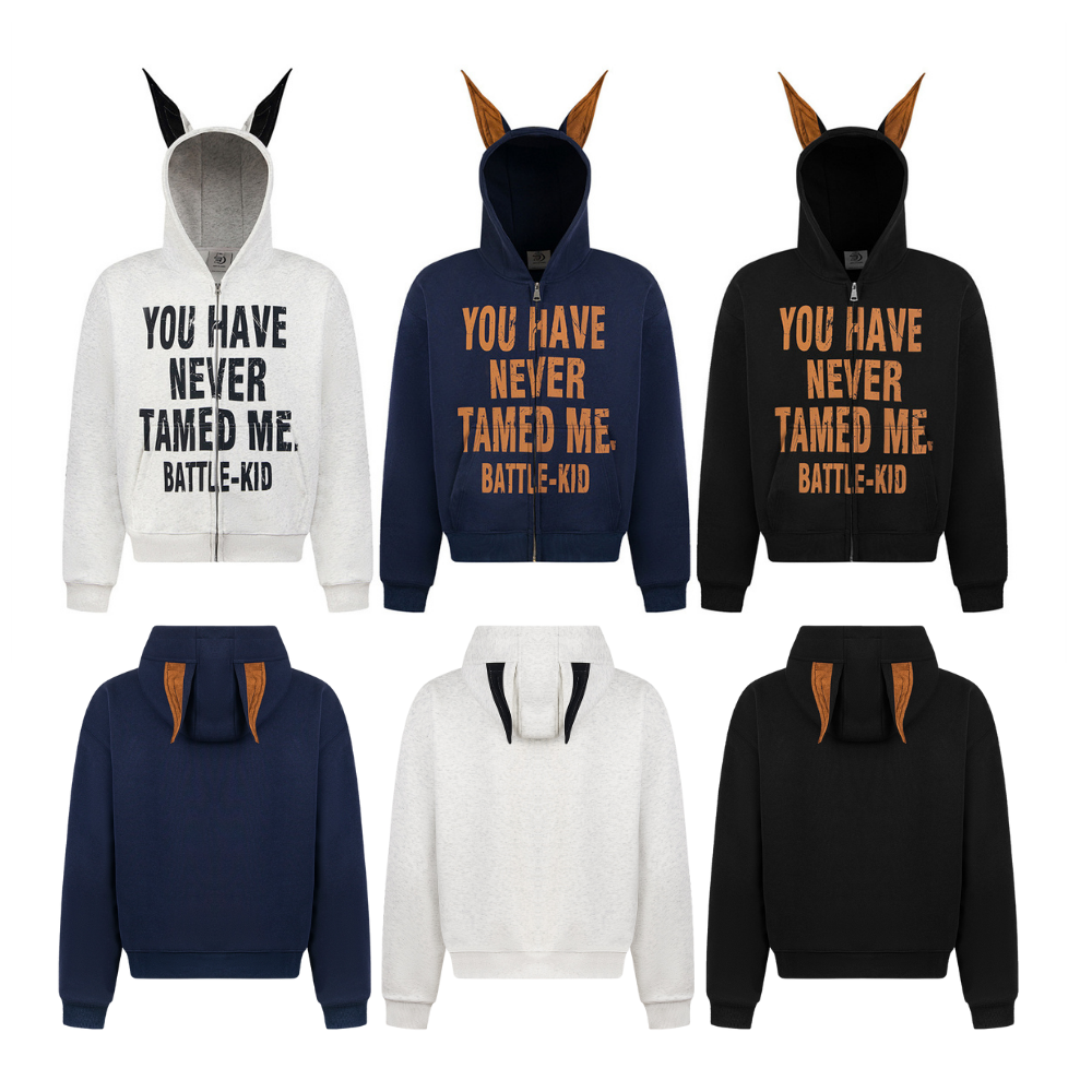 High Street Doberman Ears Hoodie