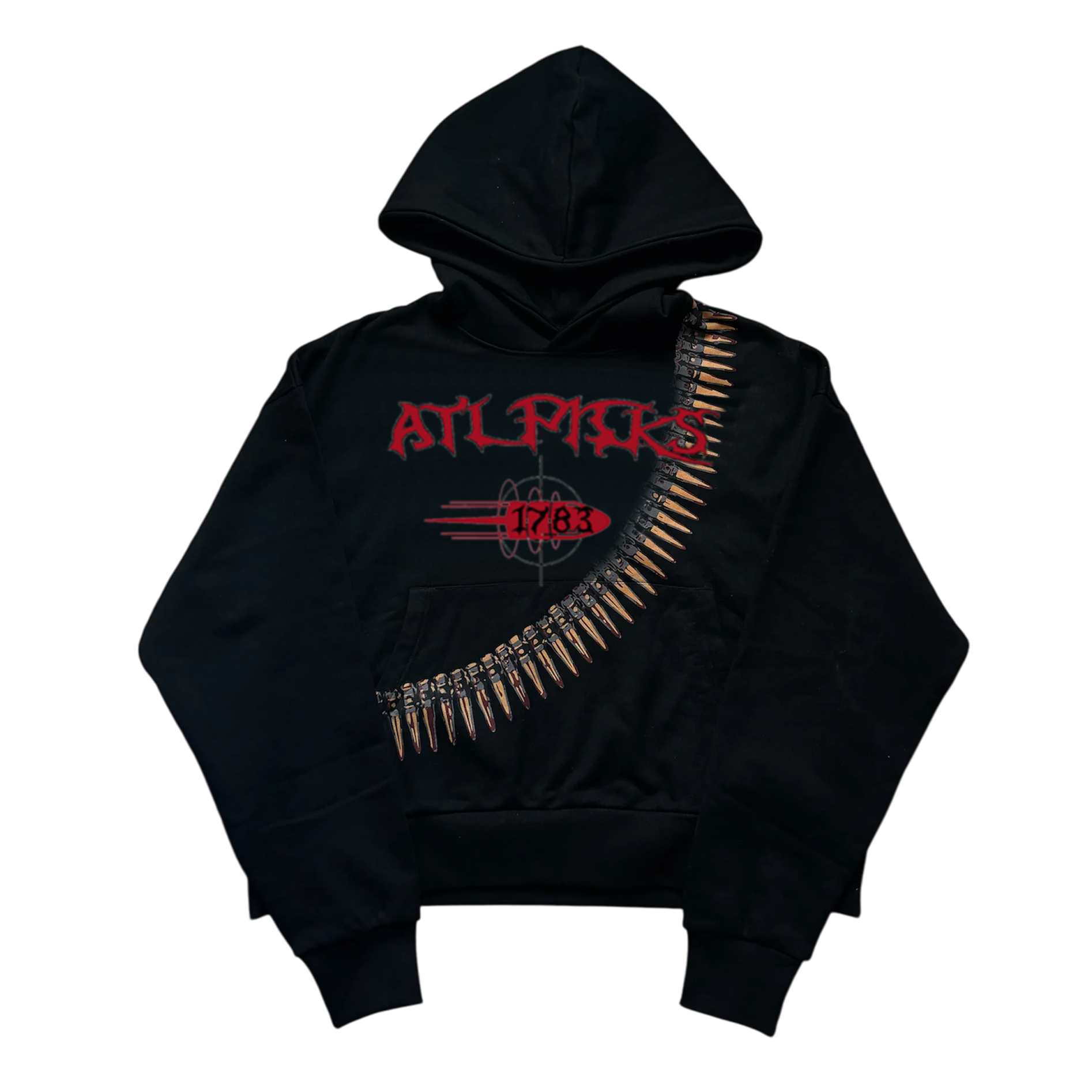 Art In War Empty Bullet Hoodie