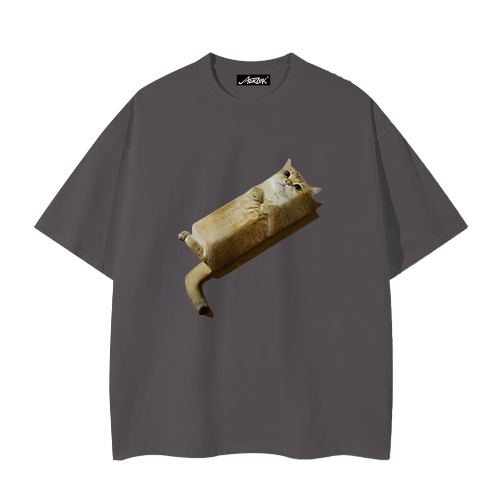 Ge You Lying Cat T-shirt