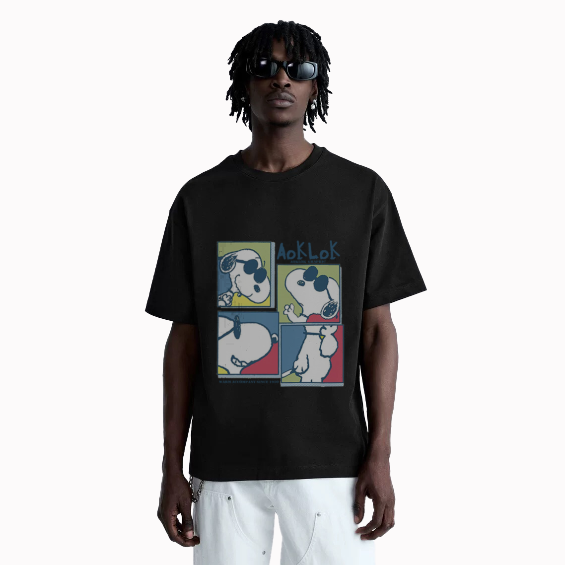 AG Cartton Holiday Snoopy T-shirt