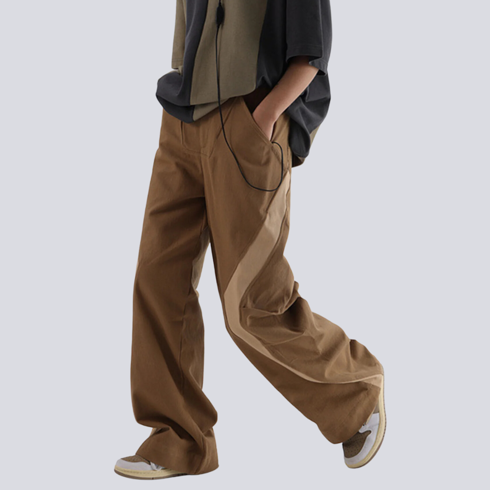 High Street Vintage Stitching Sweatpants
