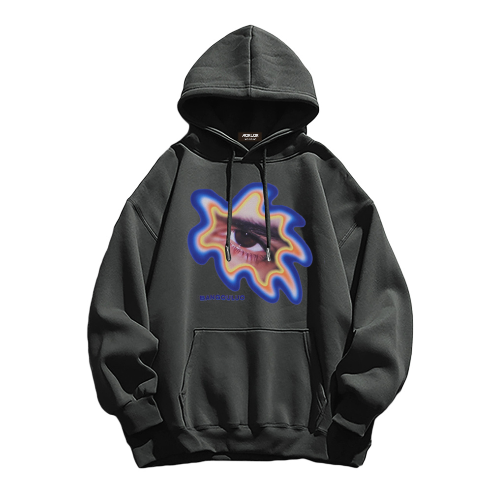 American Abstract Eyes Hoodie