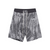 Fashionable Rhombus Corrugated Shorts