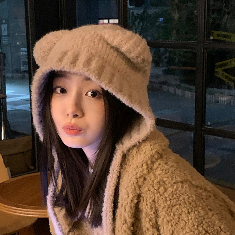 Cute Bear Knitted Hat