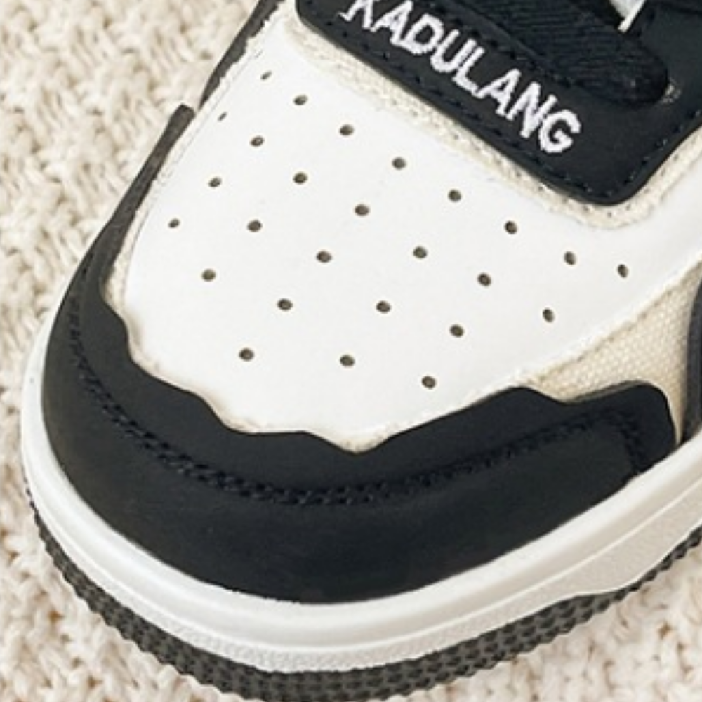 H-Block |Vintage Street Panel Couple Sneakers