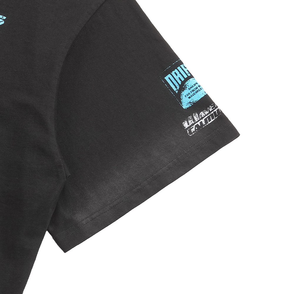 6Kull Washed Brand Print T-Shirt