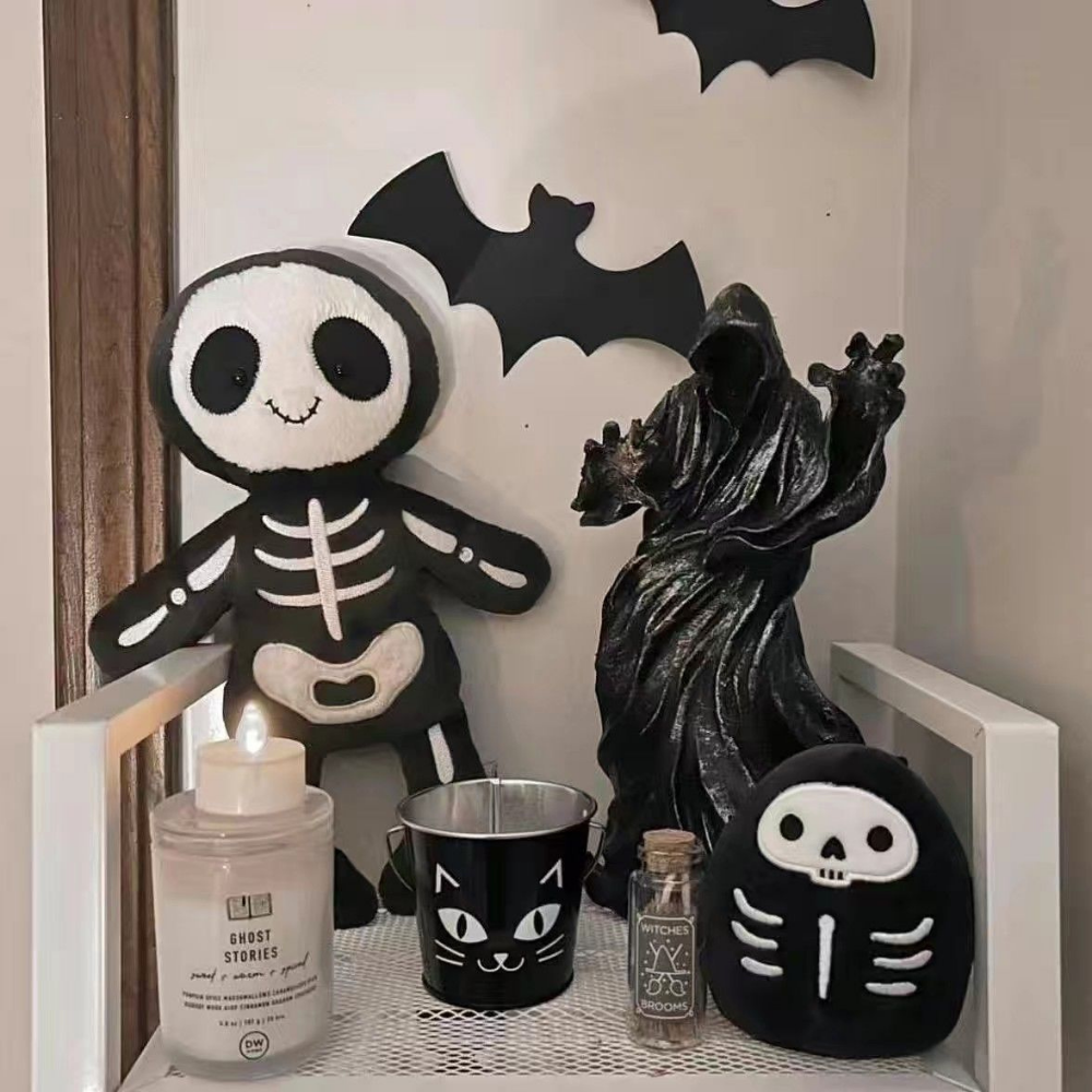 Skeleton Plush Doll