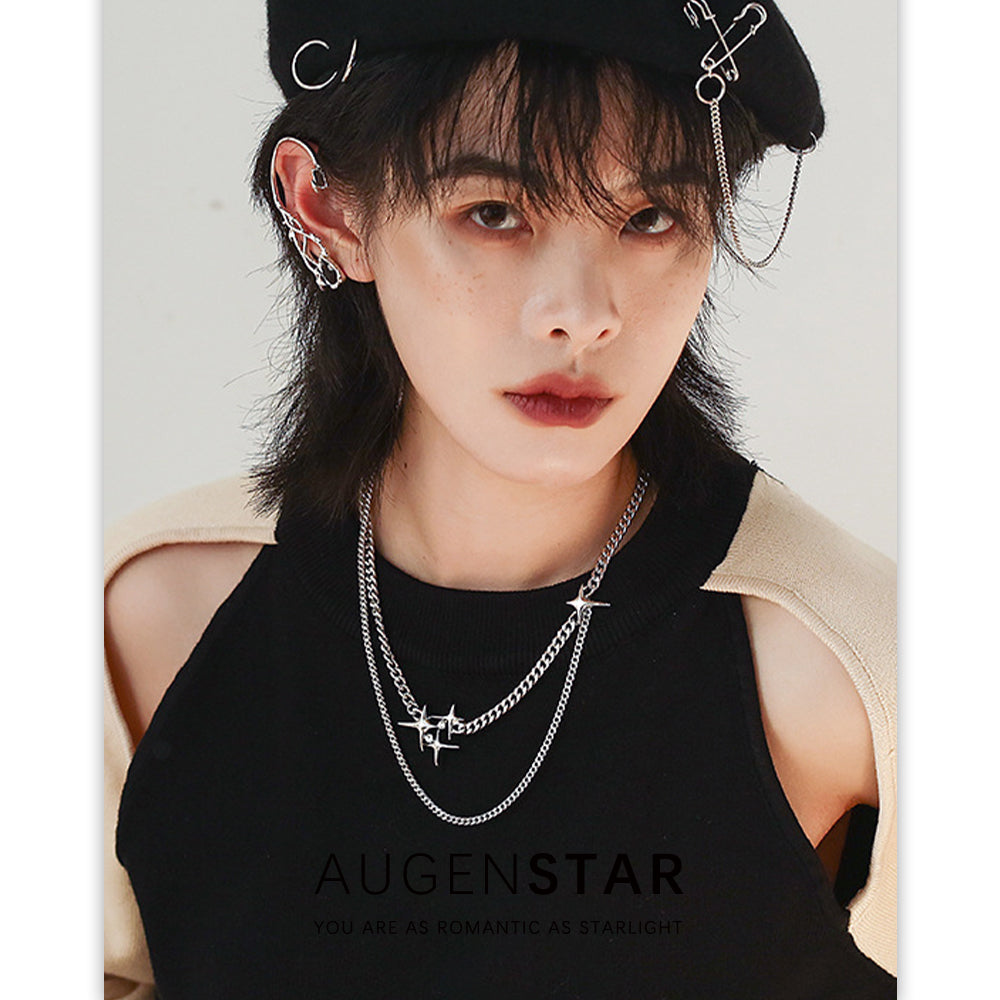 ASR | Urban Double Star Necklace
